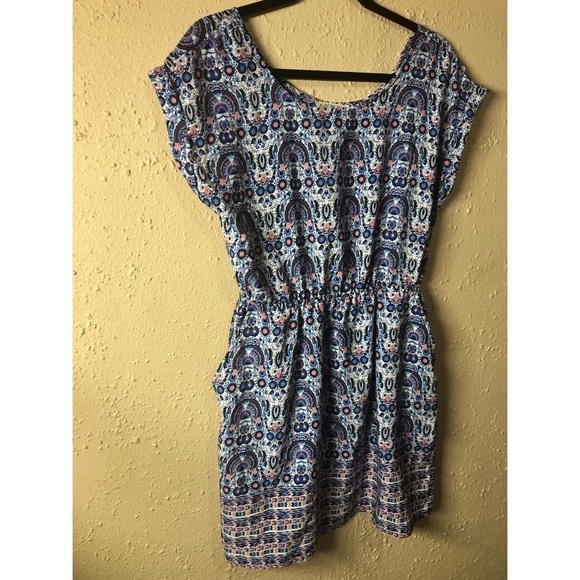 💎Pink Rose | Abstract Pattern Dress💎 - Picture 3 of 5